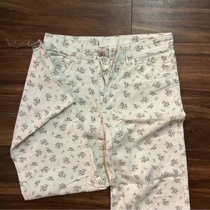 H&M Floral Jean